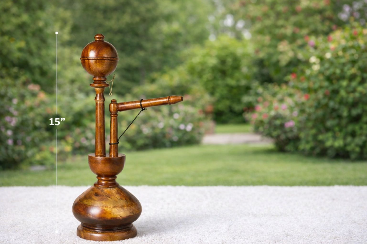 Wooden Decorative Hookah – Premium Showpiece - Chinioti Handcrafts