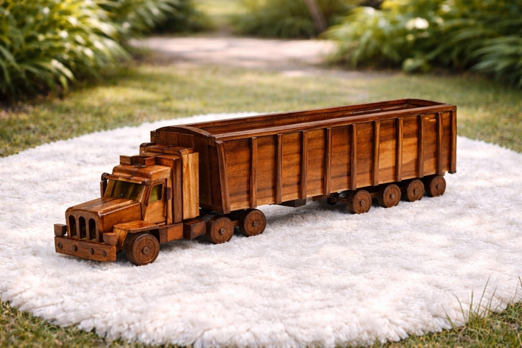Wooden Toy Miniature Truck - Chinioti Handcrafts